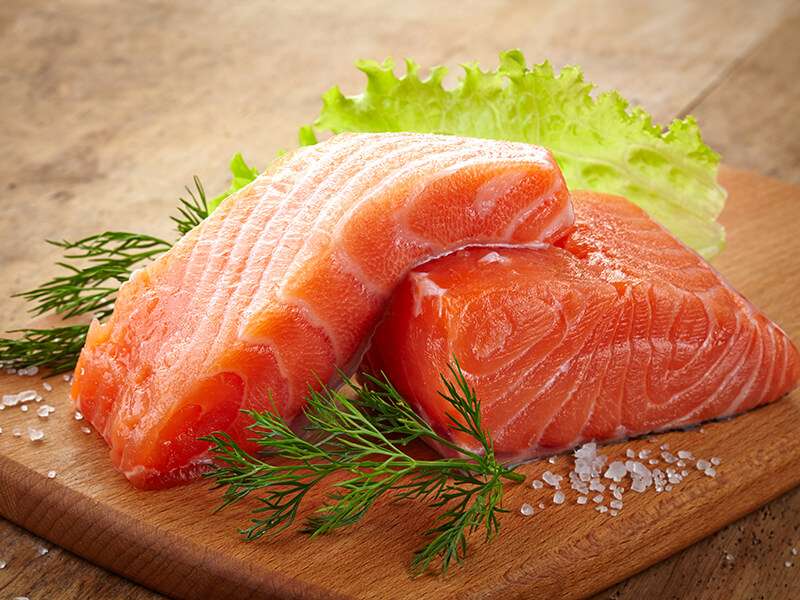 Fresh Raw Salmon