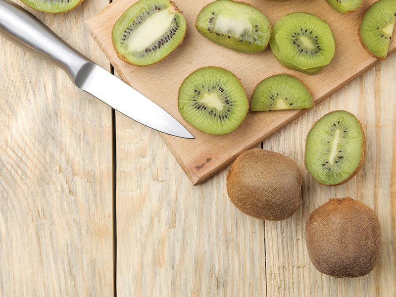 Kiwi Fruit Cutaway