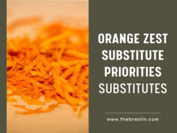 Orange Zest Substitutes