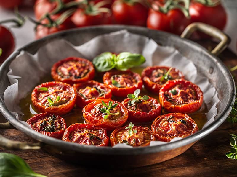 Pan Roasted Tomatoes